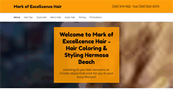 Desktop Screenshot of hairexcellence.com